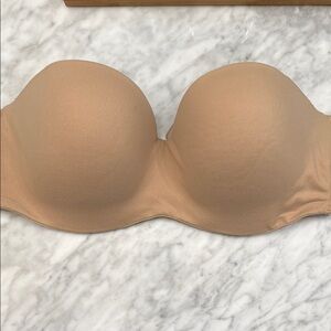 Victoria's Secret Nude Strapless Bra